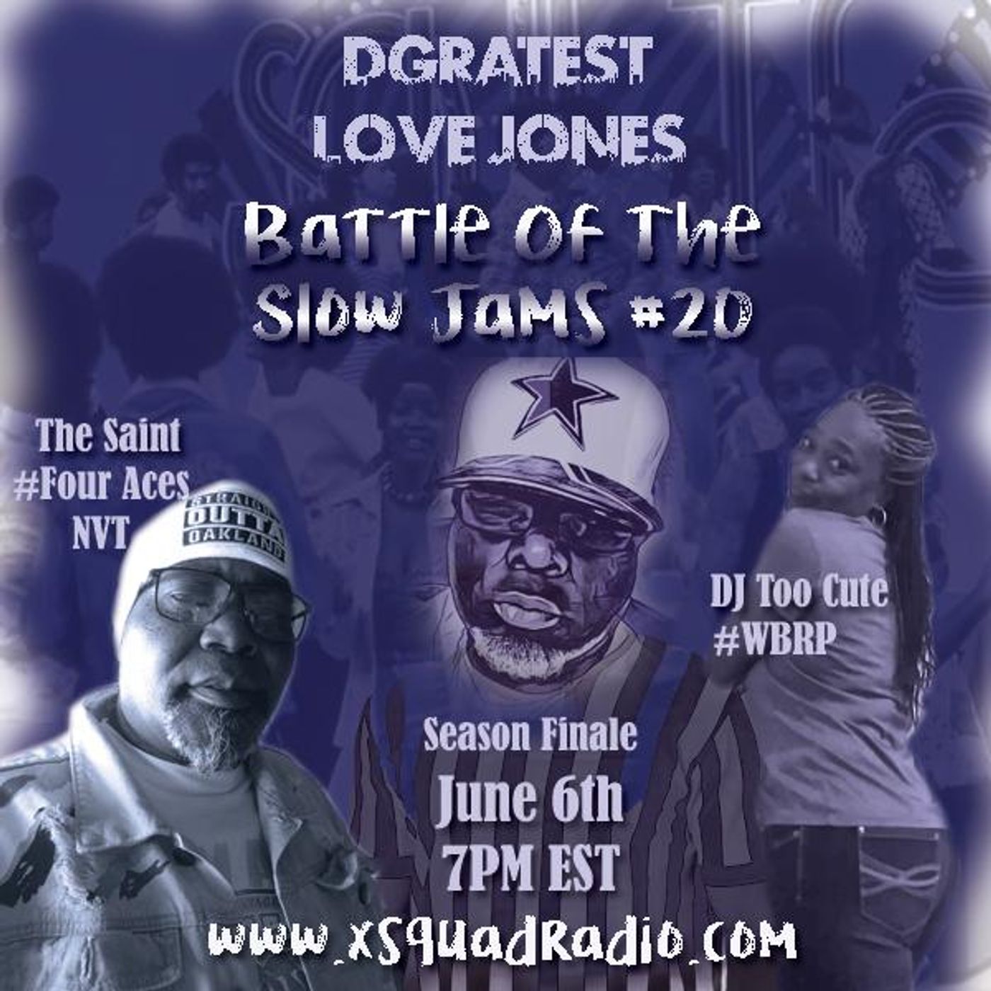 DGratest Sunday Night Love Jones Presents : The Battle of The Slow Jams S2 Part 20 : DJ Too Cute vs The Saint