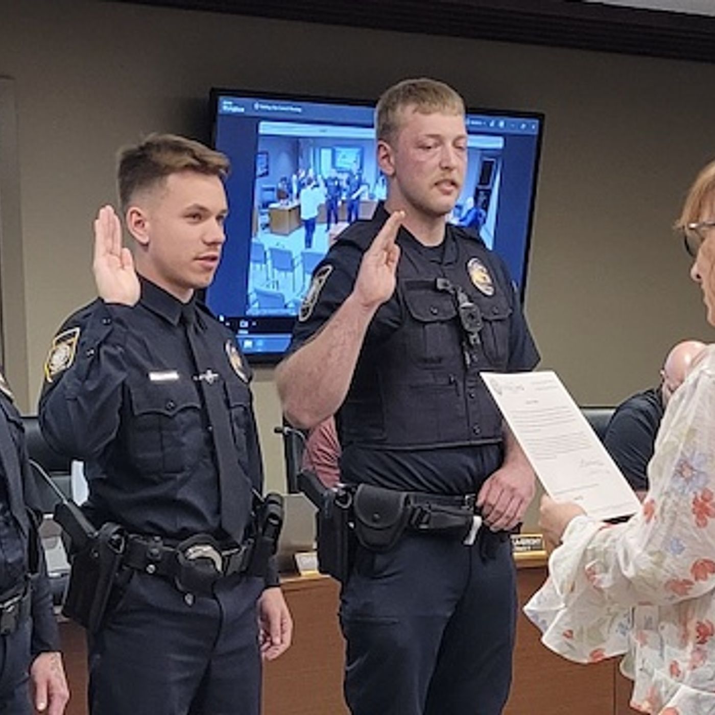 Sterling Police Department swears in 3 new officers episode artwork