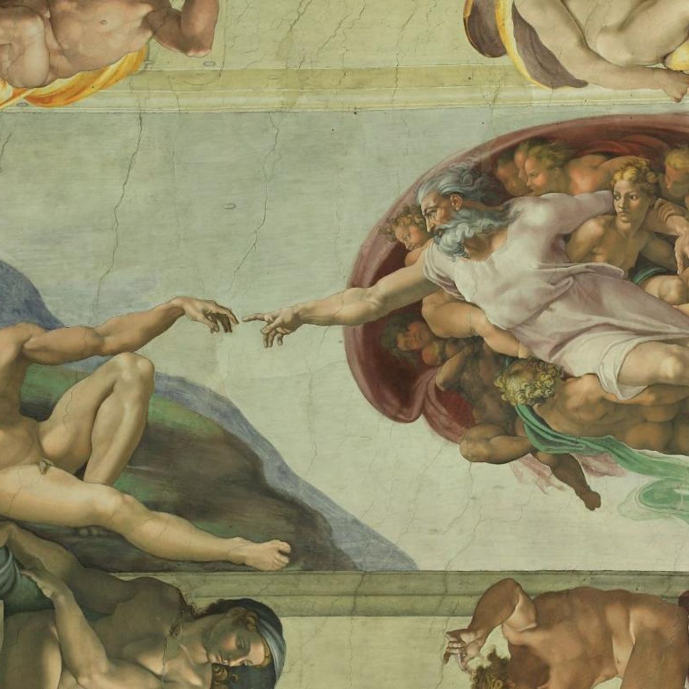 Storytelling by Michelangelo's The Creation of Adam episode artwork