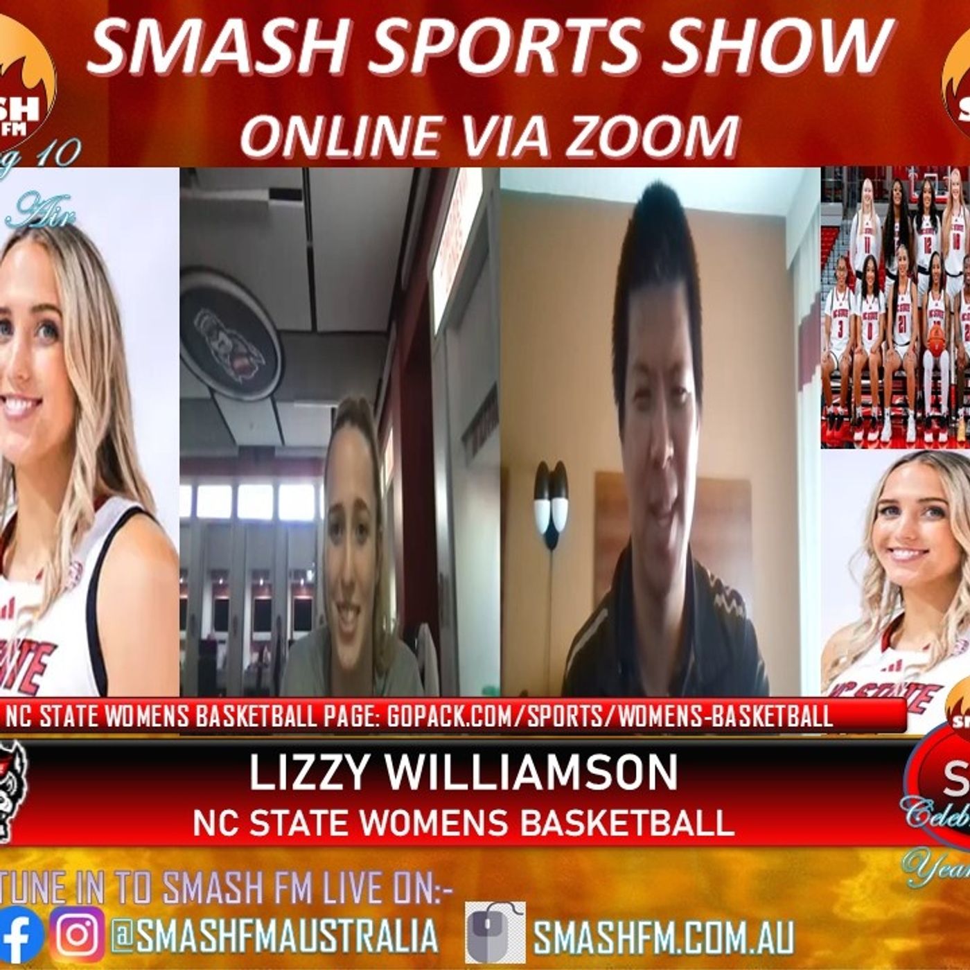 SSS10THYR: NC State Womens Basketball Interviews with Lizzy Williamson 231024