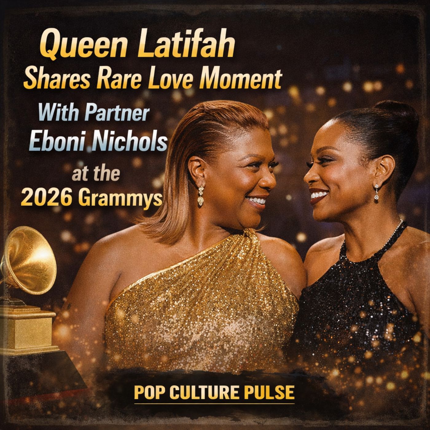 Queen Latifah Shares Rare Love Moment With Partner Eboni Nichols at the 2026 Grammys episode artwork