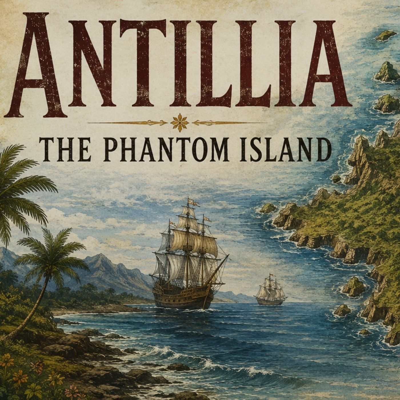 The Island That Disappeared: Antillia w/ Old World Florida episode artwork