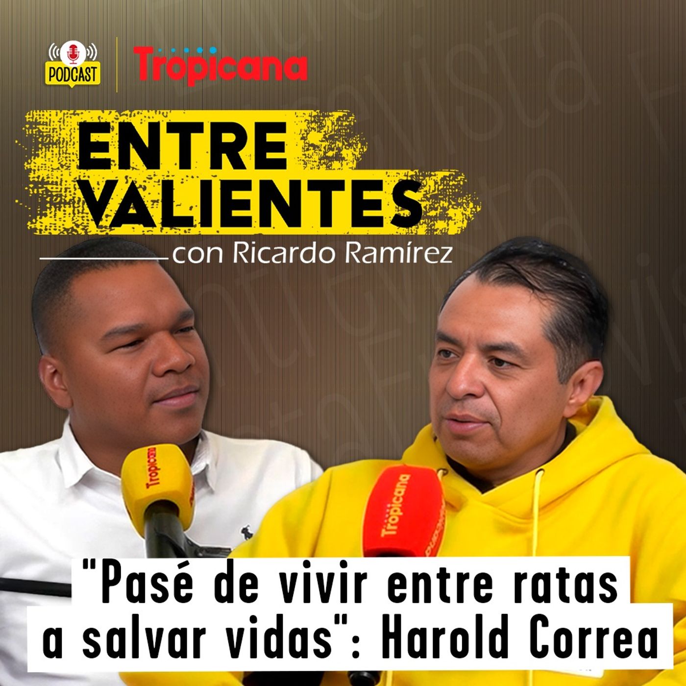 “Pasé de vivir entre ratas a salvar vidas”, Harold Correa tras sobrevivir a las adicciones episode artwork