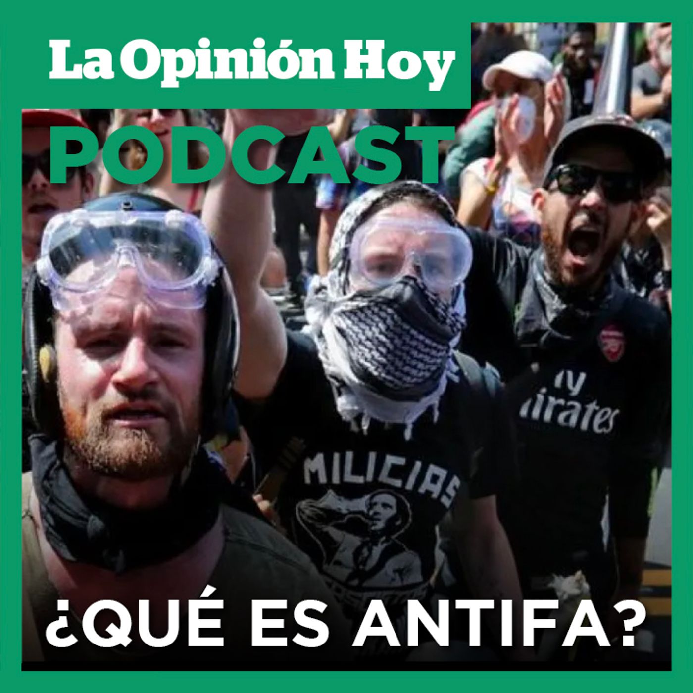 Donald Trump declaró como “terrorista” al grupo de extrema izquierda Antifa.