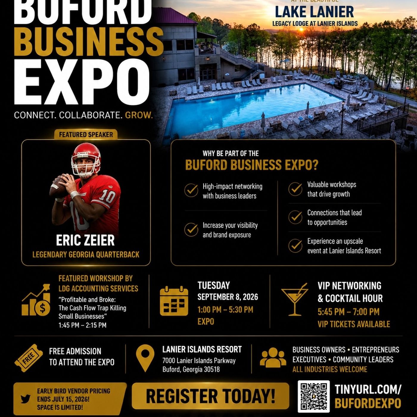 2026 Buford Business Expo at the Lanier Island Resorts — Business RadioX ® Network cover