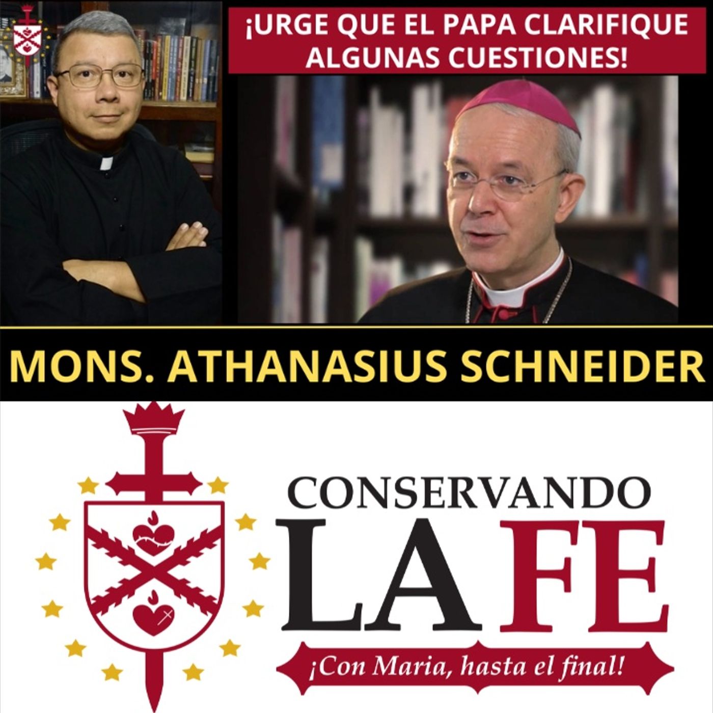 💥Es urgente que el Papa clarifique algunas cuestiones doctrinales: Mons. Athanasius Schneider.
