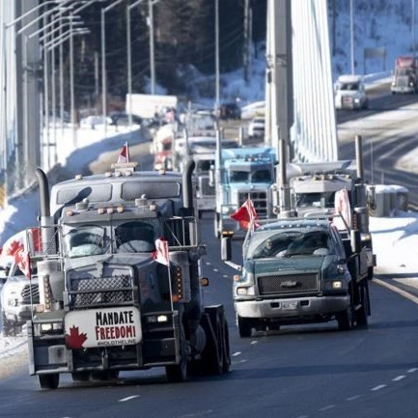 Ep 1491 - Latest on the Canadian Truckers Convoy Protest