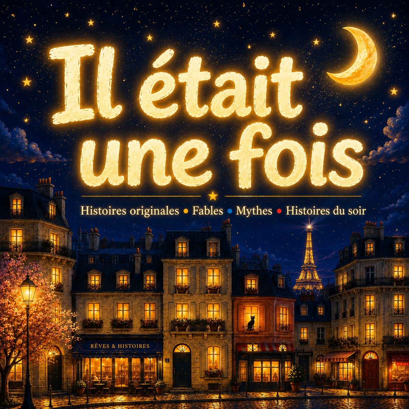 Illustration du podcast Il était une fois｜Histoires du soir · Histoires pour enfants · Fables · Histoires originales