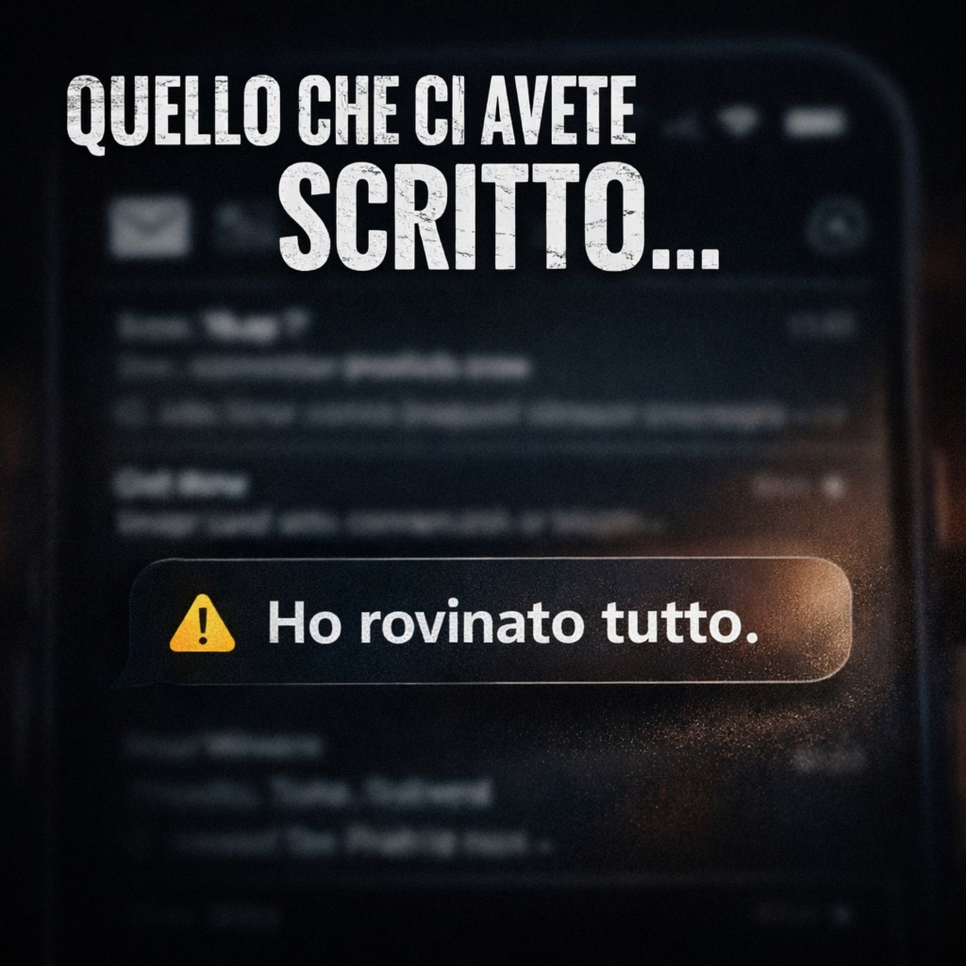 Quello che ci avete scritto… non dovevamo leggerlo 💔 episode artwork