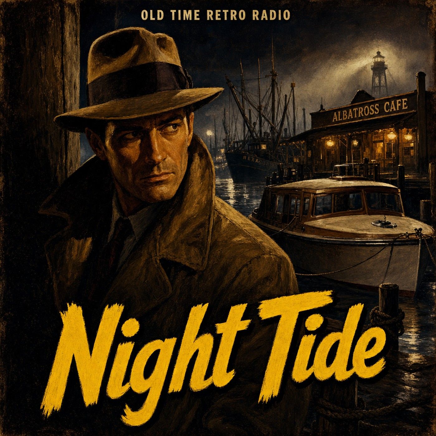 The Adventures of Philip Marlowe - "Night Tide" (Old Time Radio, 1949) episode artwork