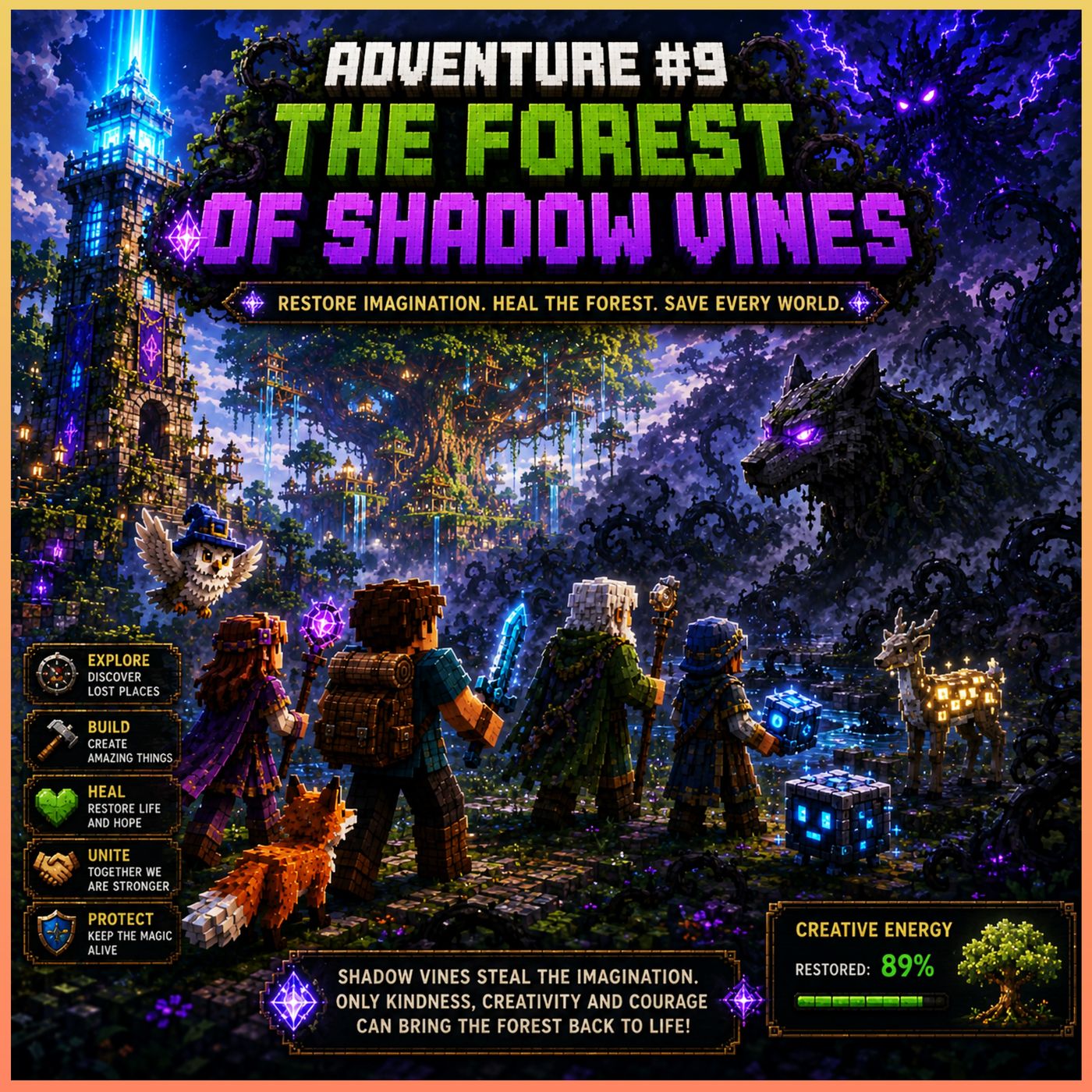 🎧 Adventure #9 – The Forest of Shadow Vines episode artwork