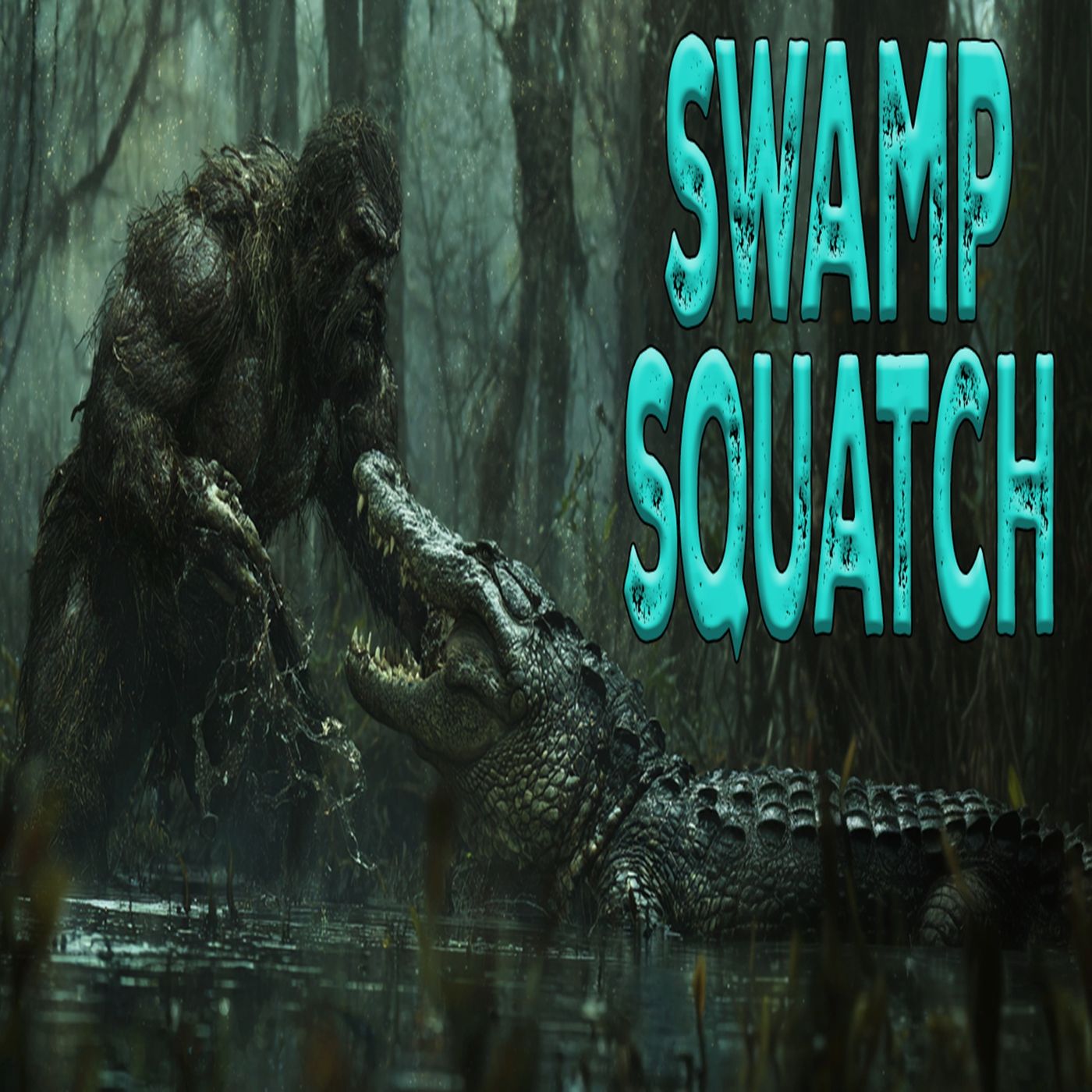 Bigfoot Alligator Death Match