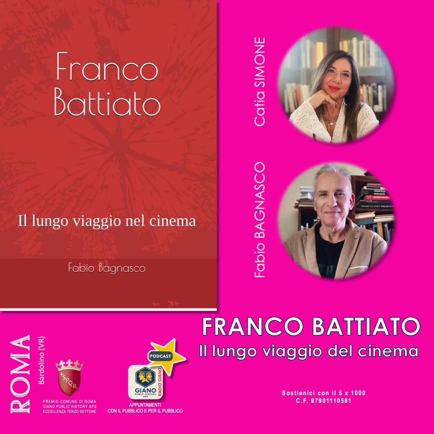 Franco BATTIATO. Il lungo viaggio del cinema | Catia SIMONE e Fabio