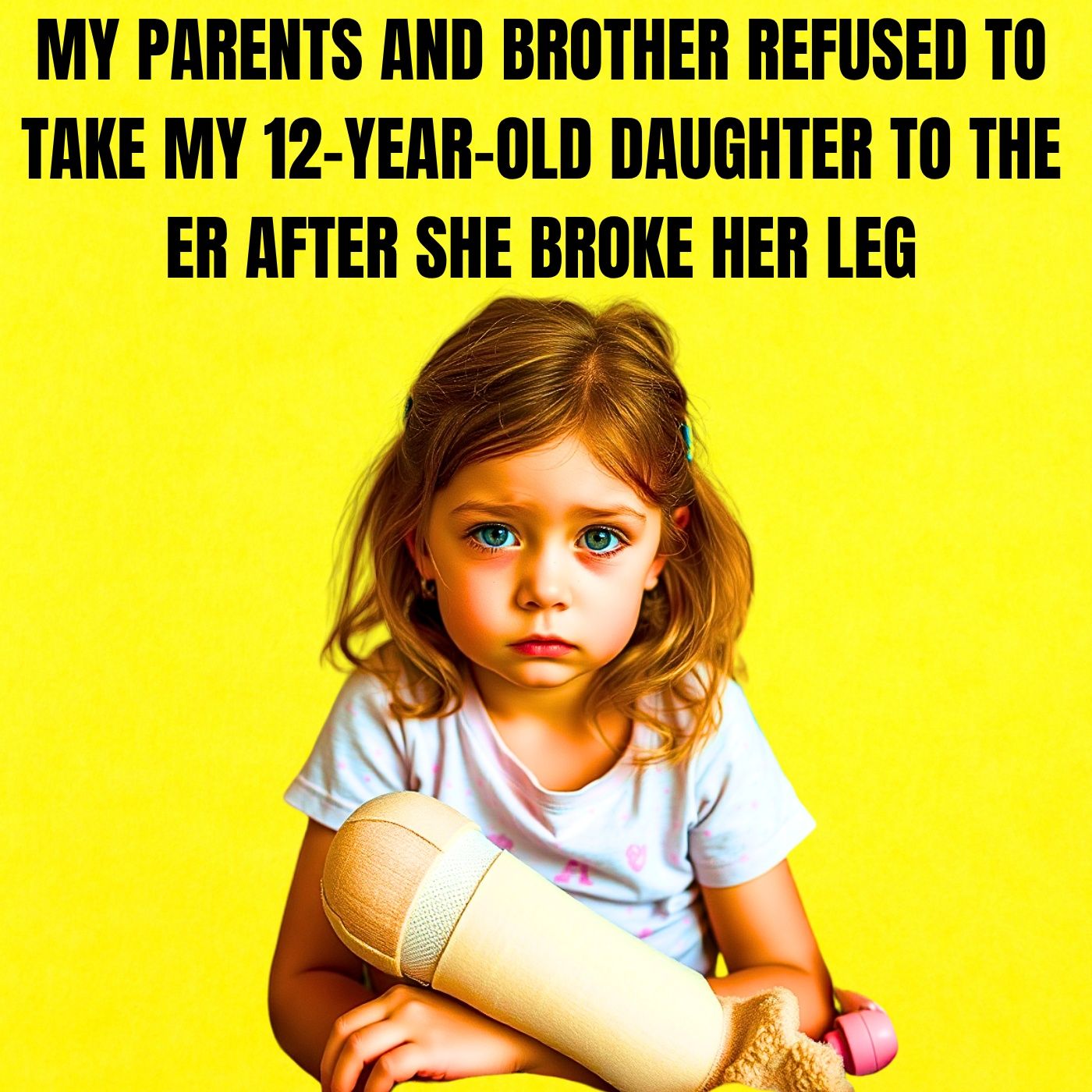 My Parents And Brother Refused To Take My 12-year-old Daughter To The ER After She Broke Her Leg