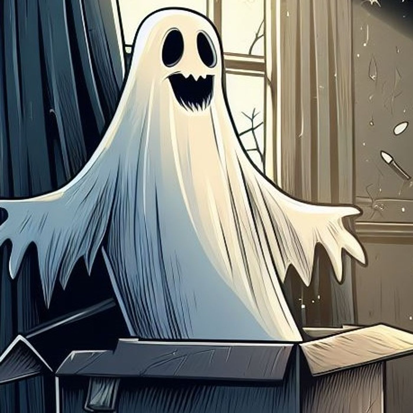 Poema de halloween la caja oscura | Terror para niños 👻 El misterio de la casa oscura: un poema de miedo para los más valientes 💀