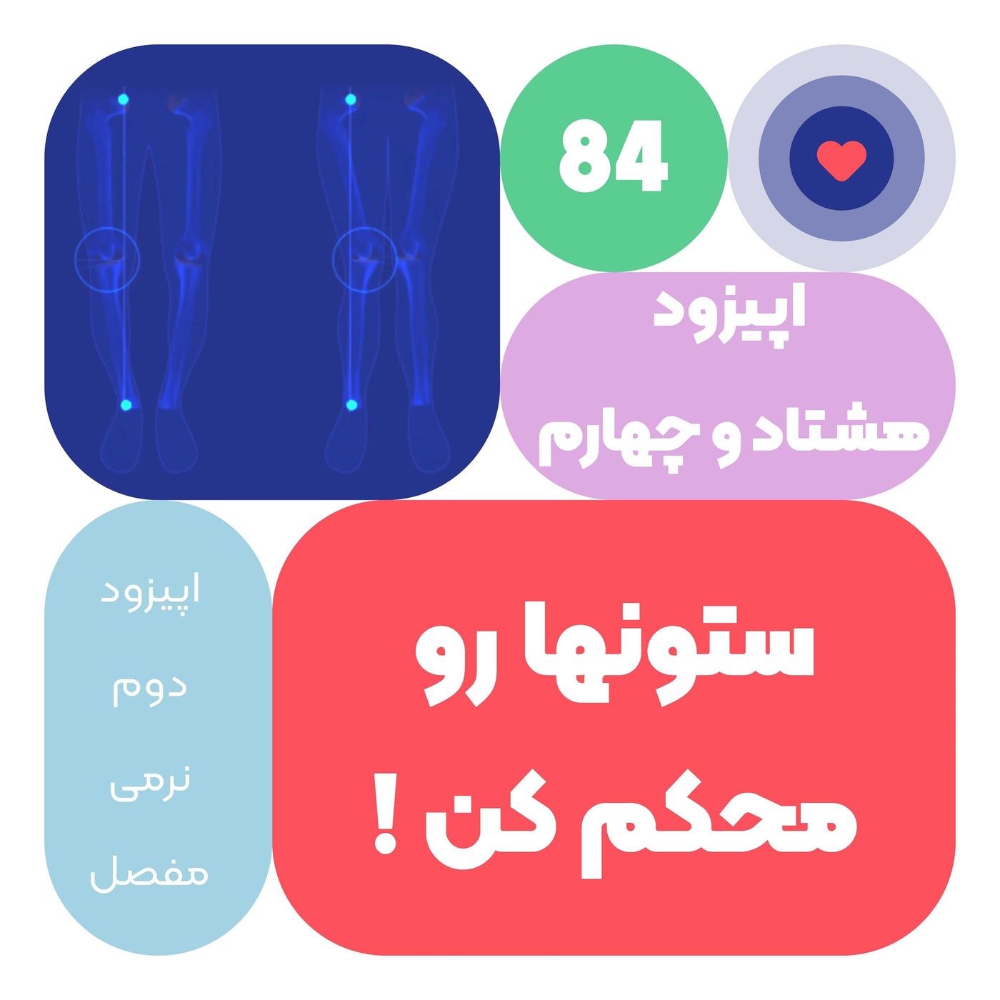 اپیزود هشتاد و چهارم ستون‌ها رو محکم کن! episode artwork