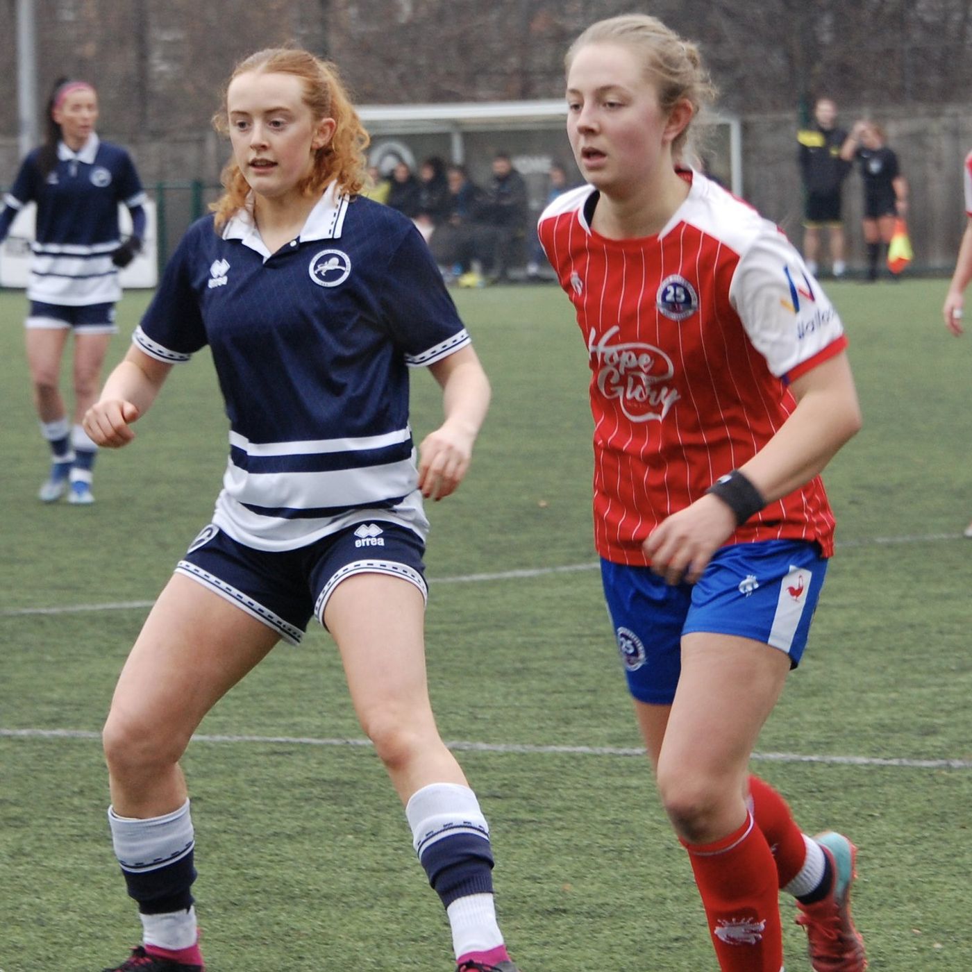 Jeff Burnige Reports for Maritime Radio - Millwall Lionesses v Dorking Wanderers Women 120125