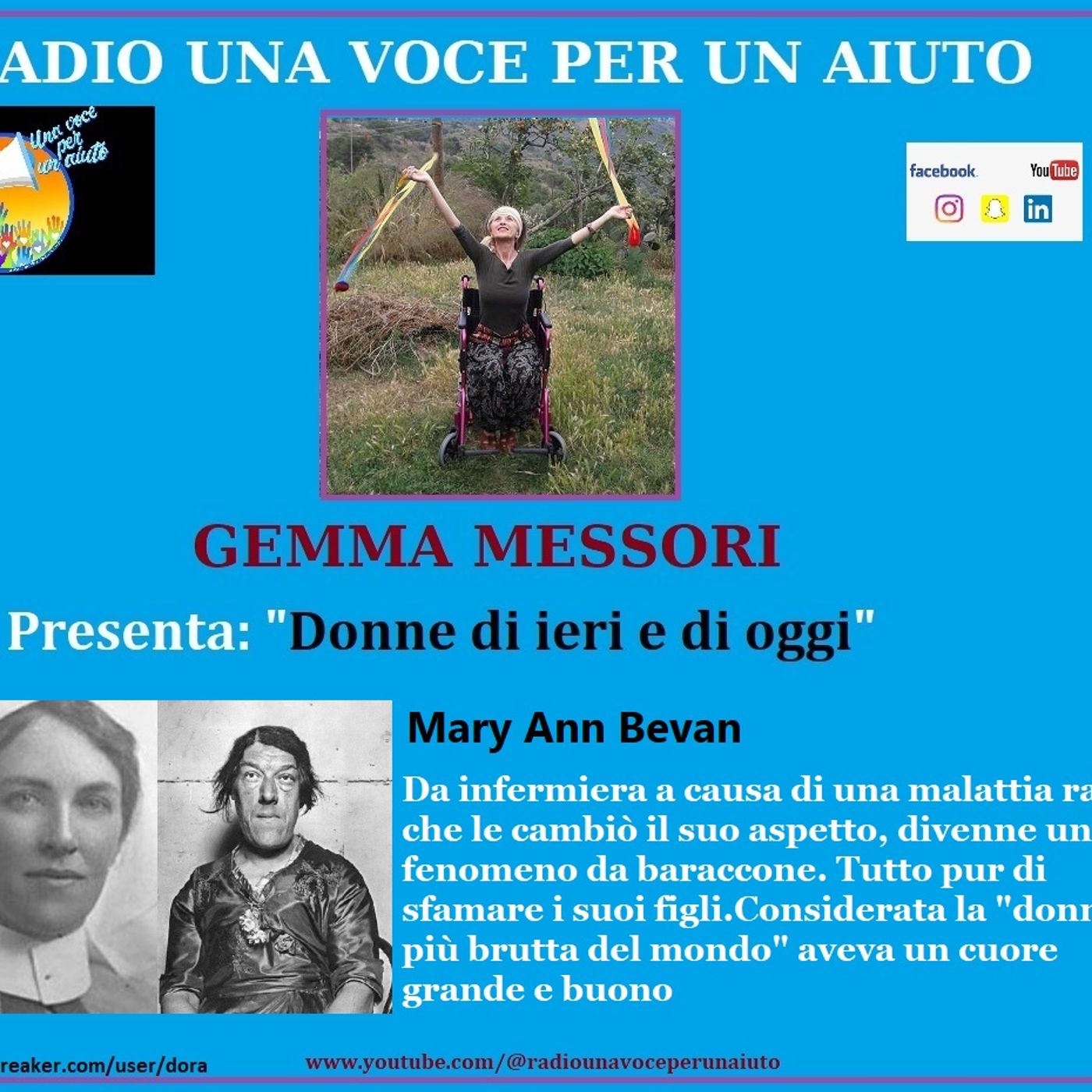 RUBRICA DONNE DI IERI E DI OGGI: Mary Ann Bevan - La donna più brutta del mondo episode artwork