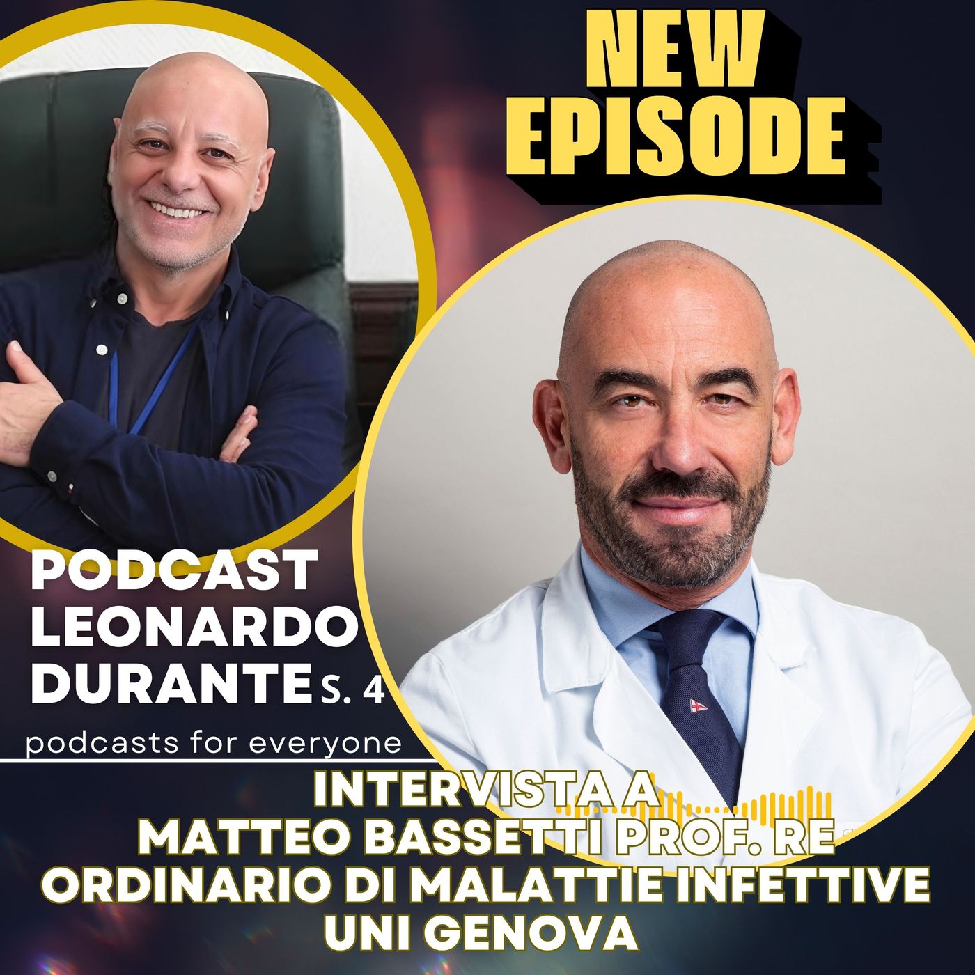Episodio 381 dell'08/07/26. Intervista a Matteo Bassetti Professore Ordinario di Malattie Infettive all'Università di Genova e Direttore de episode artwork