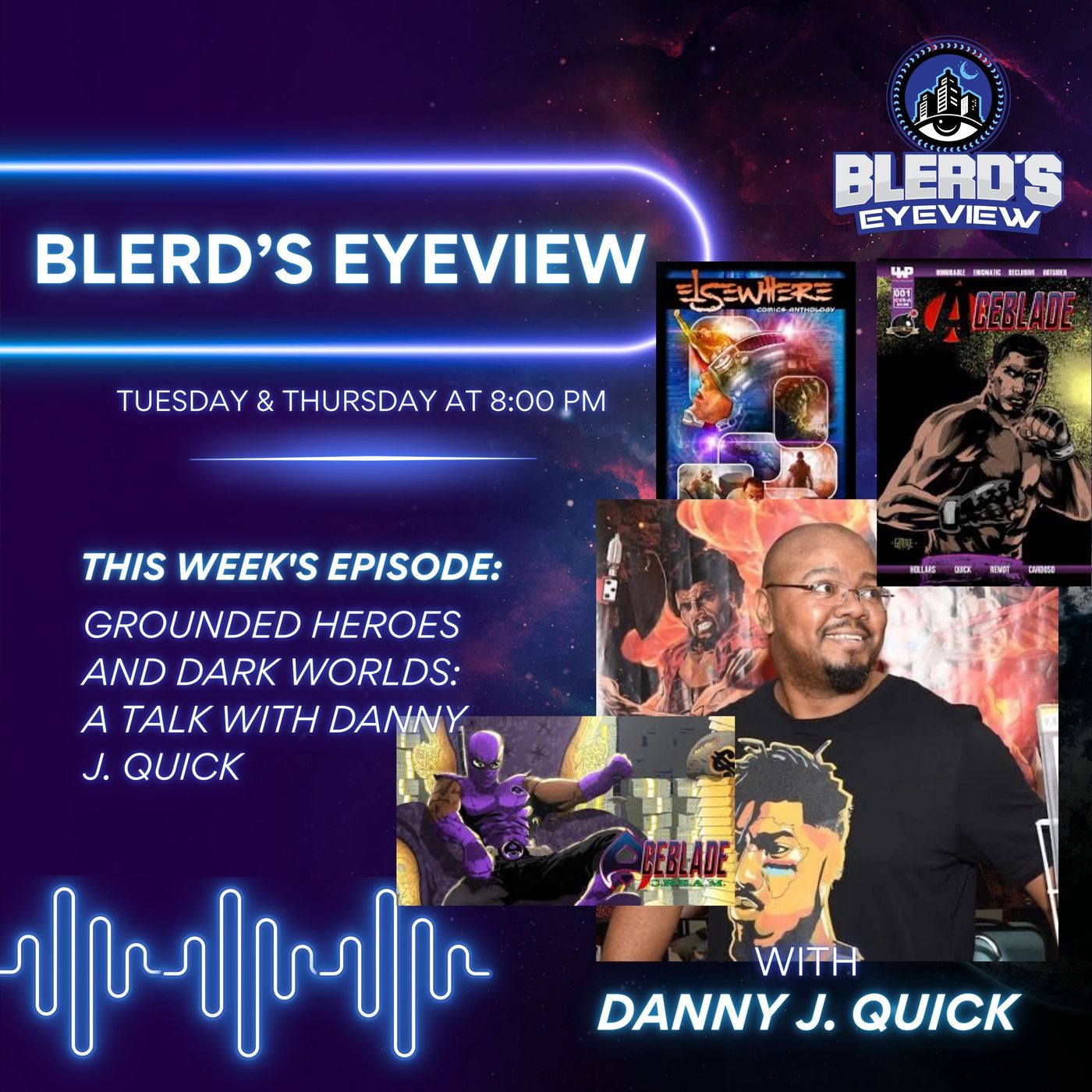 Danny J. Quick's Kickstarter Adventure: Ace Blade and the Ballad of the Black Rose episode artwork