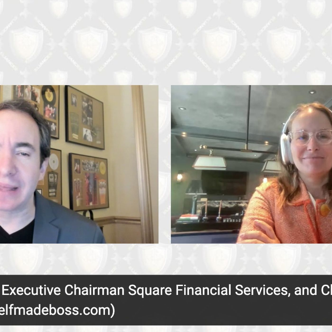 Jackie Reses, fmr Executive Chairman Square Financial Services, Executive Chair Wish ecommerce site, CEO Luna Financial Group, CoAuthor Self