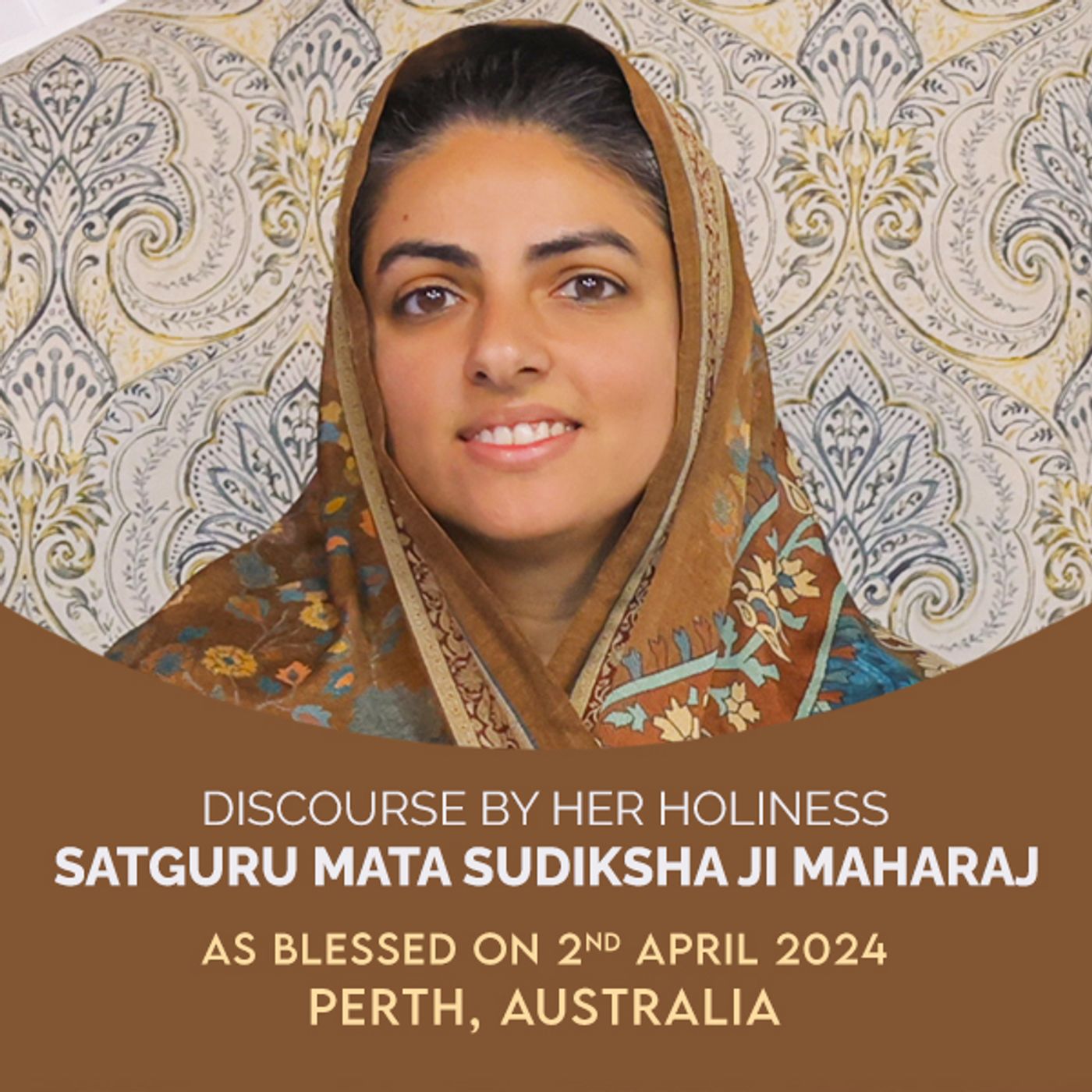 Perth, Australia, April 02, 2024: Discourse by Satguru Mata Ji