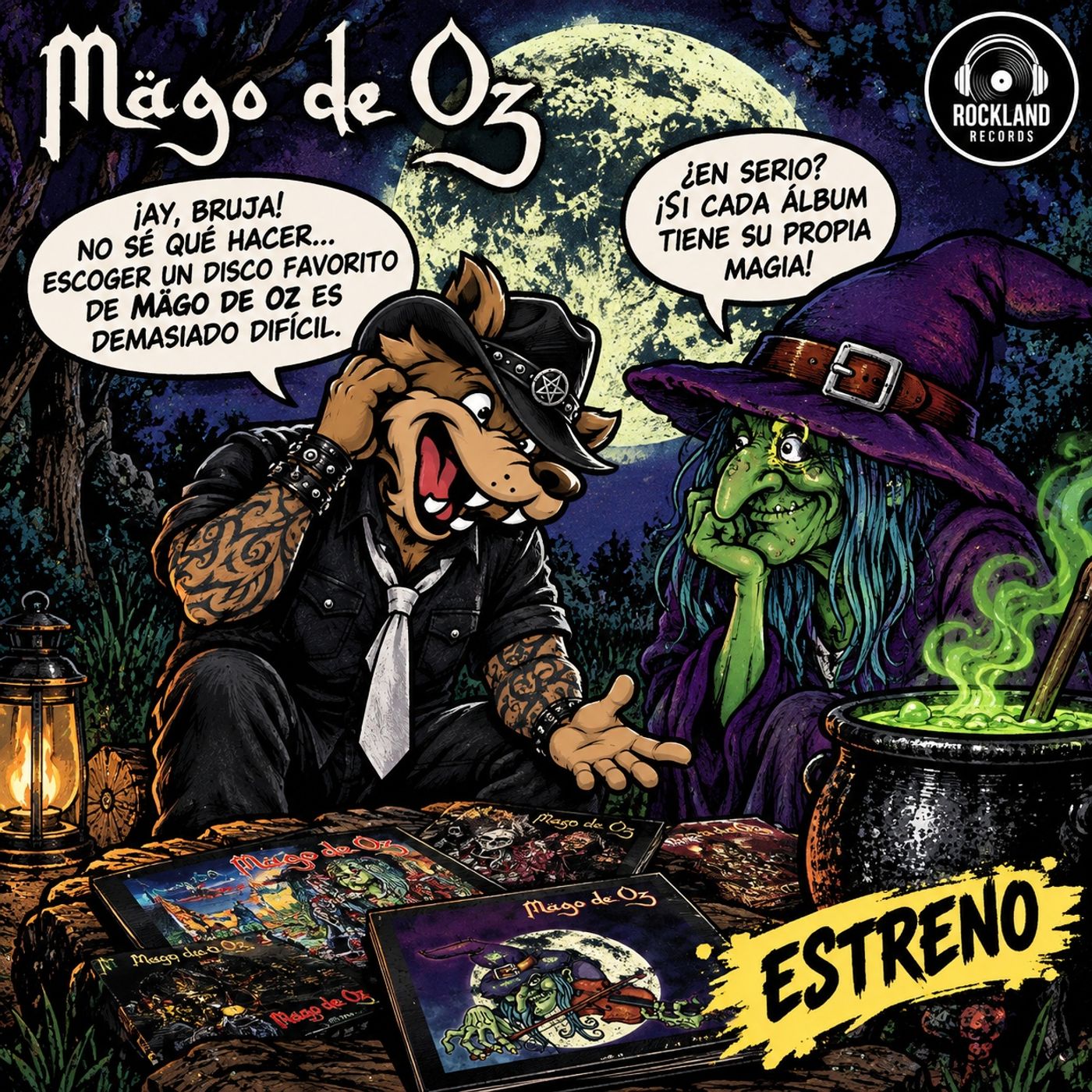 iba sido DIFICIL escoger solo 1 disco favorito  de Mago de Oz episode artwork