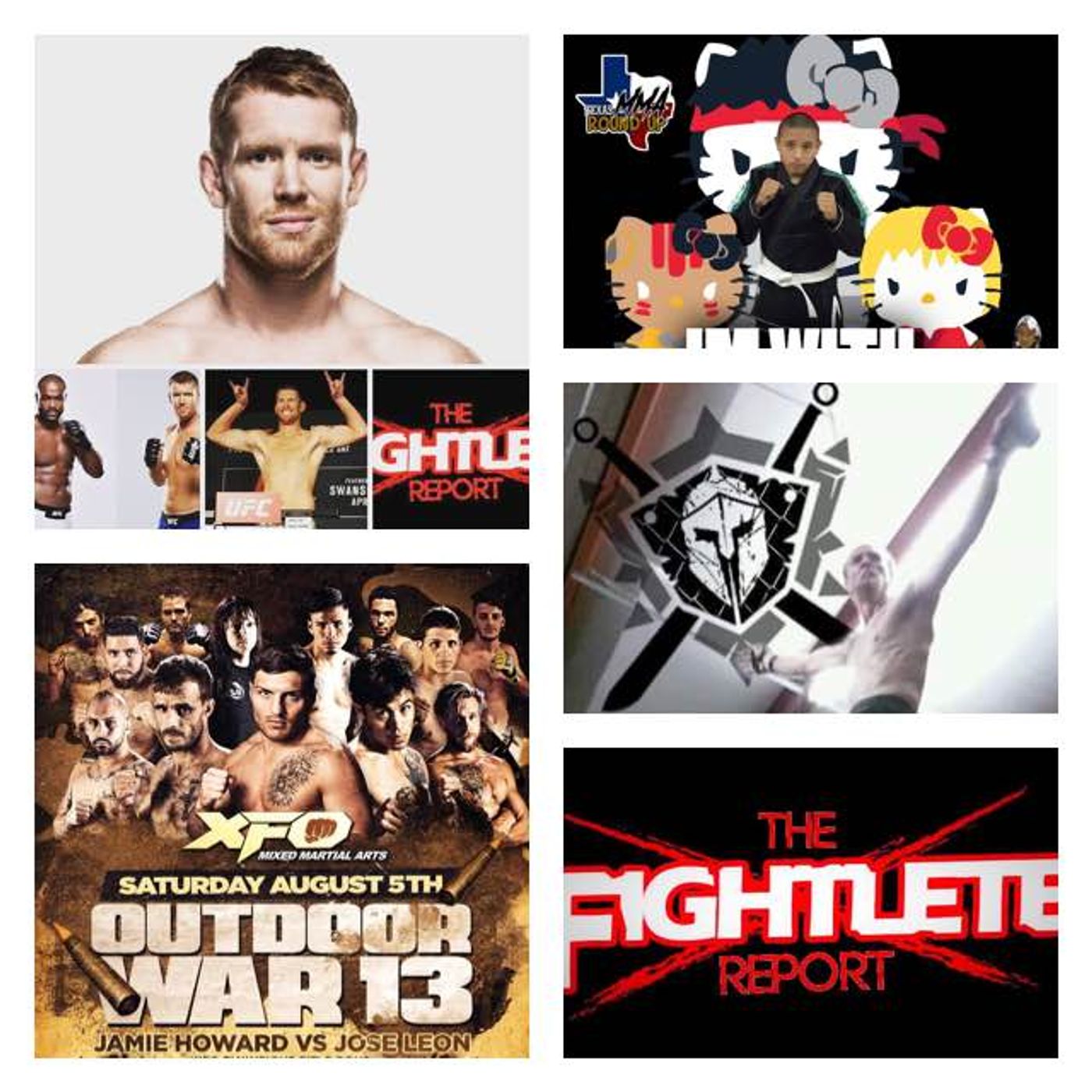 Fightlete Report Podcast August1st 2017 w UFC Fight Night 114 Smile'N Sam Alvey episode artwork