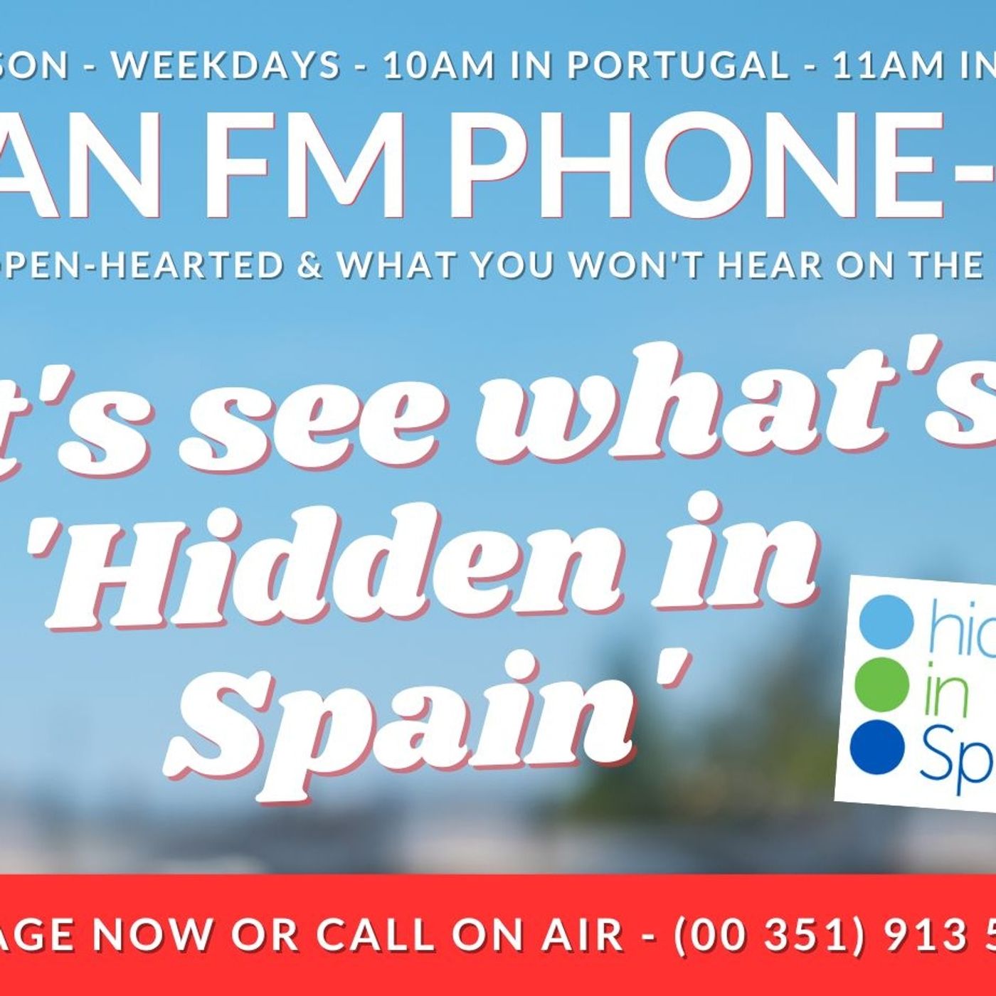 Let's see what's 'Hidden in Spain' - www.hiddeninspain.com episode artwork