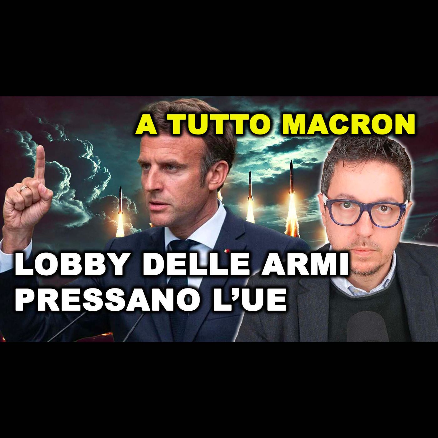 MACRON STIZZITO risponde a MOSCA e a TRUMP mentre le lobby delle armi si buttano sull’Europa