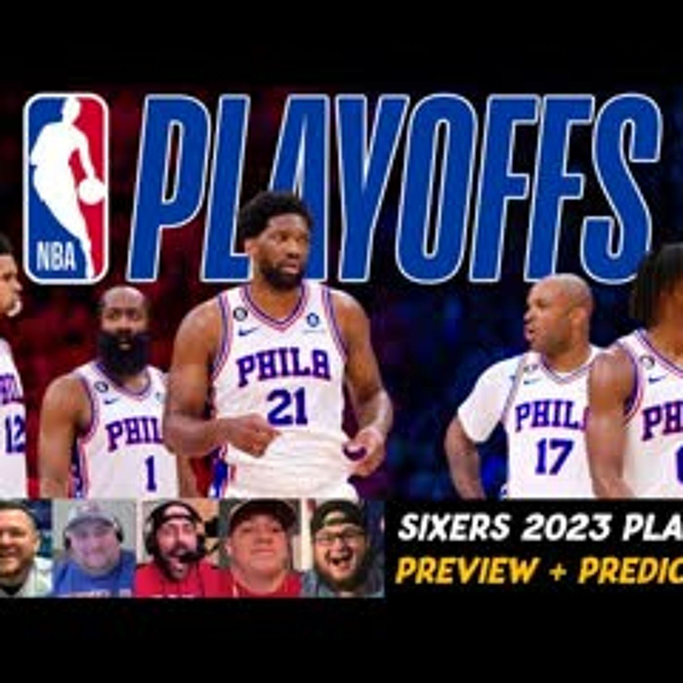 Sixers 2023 NBA Playoff PREVIEW + PREDICTIONS | Philadelphia 76ers vs Brooklyn Nets | NBA Playoffs episode artwork