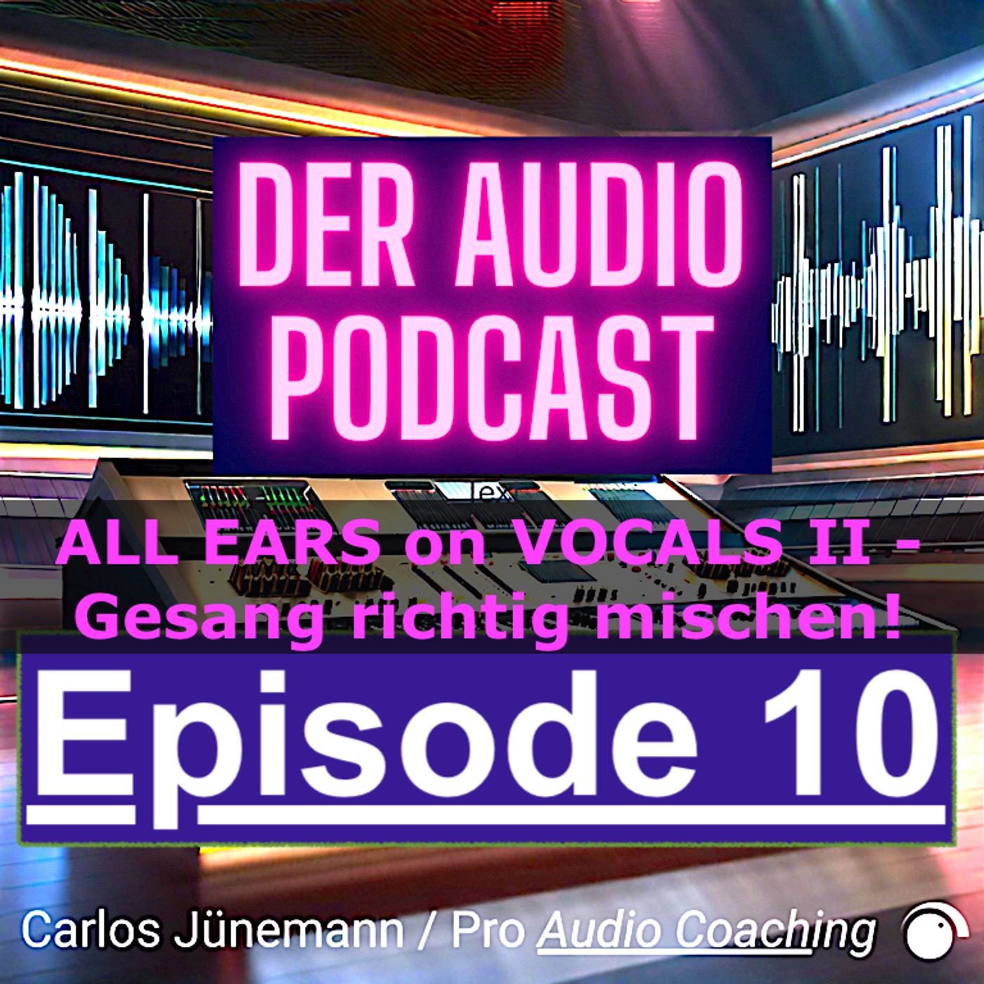 Der Audio Podcast - Carlos Jünemann - Pro Audio Coaching