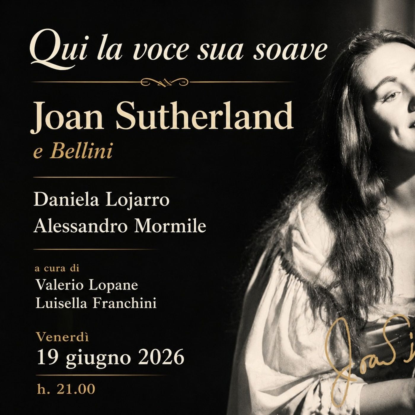 Tutto nel Mondo è Burla stasera all'Opera - Joan Sutherland sesta puntata episode artwork