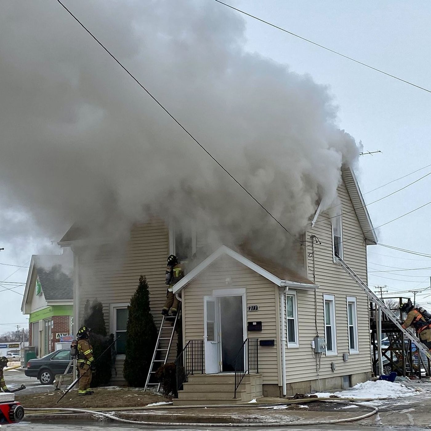 Firefighters battle DeKalb duplex fire in frigid temperatures Saturday episode artwork