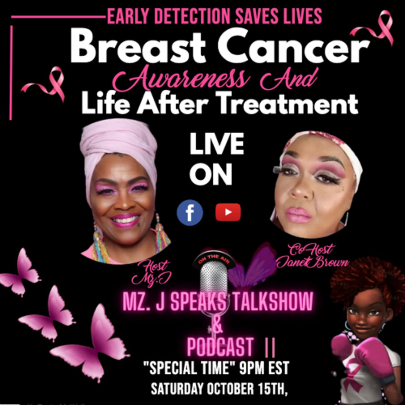 Mz. J Speaks Talkshow & Podcast