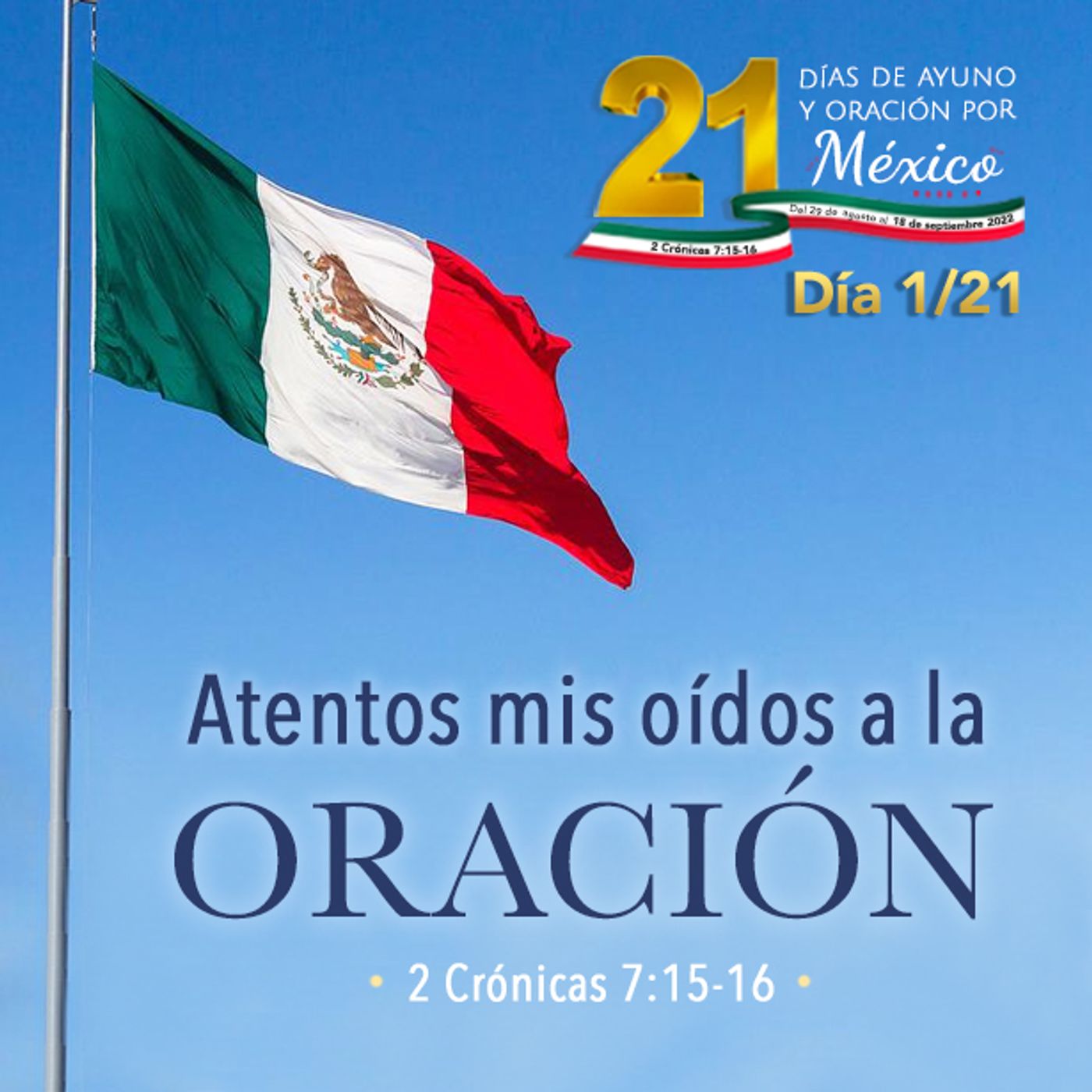 Oración 29 de agosto (1/21 Atentos mis oídos a la oración) episode artwork