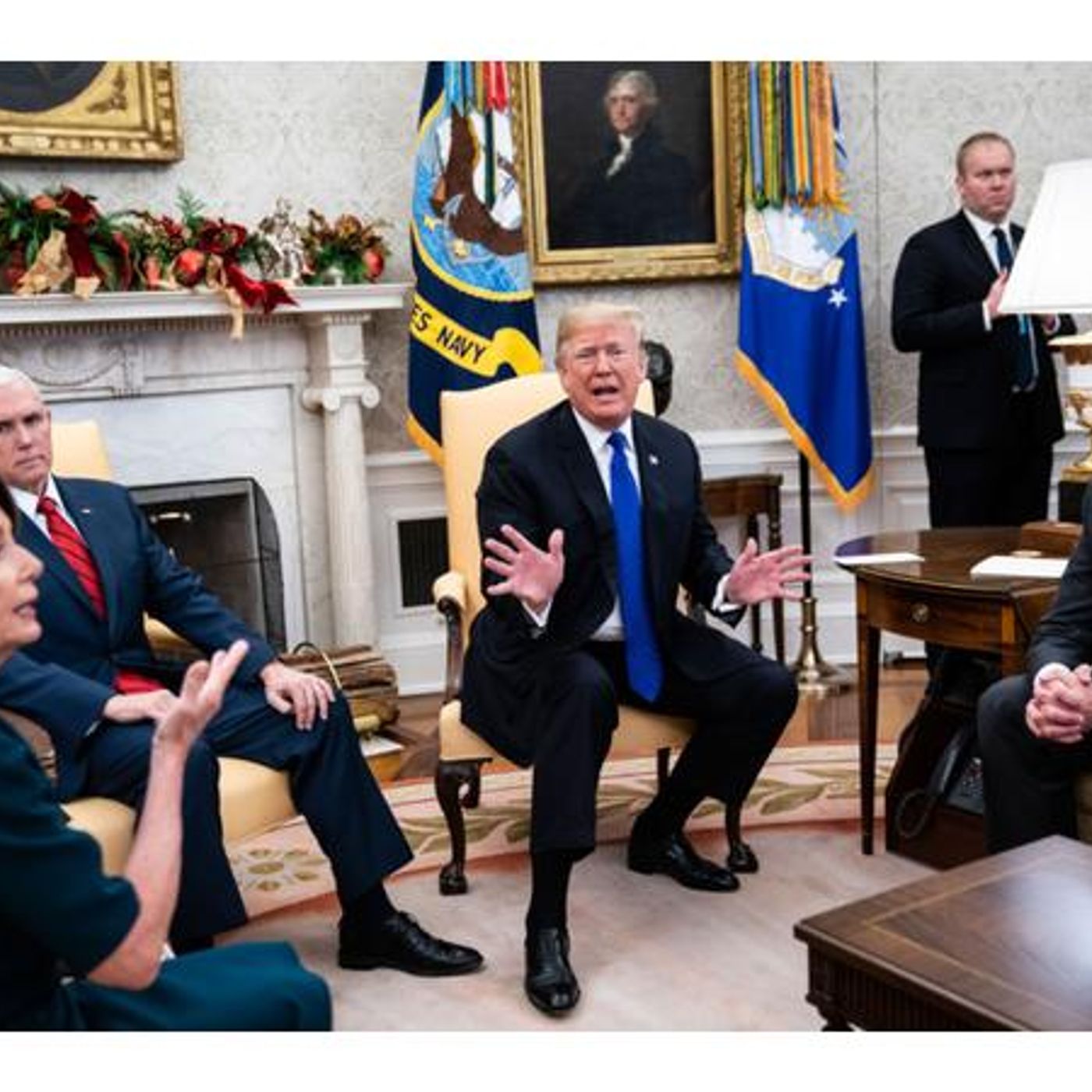 Who do you blame for the 35 day government shutdown Trump/Dems episode artwork