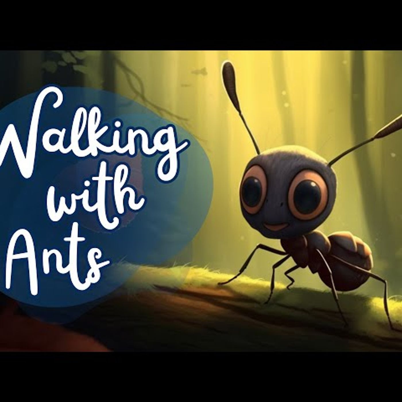 Walking with Ants  Cute Sleepy Story | Storytelling and Rain