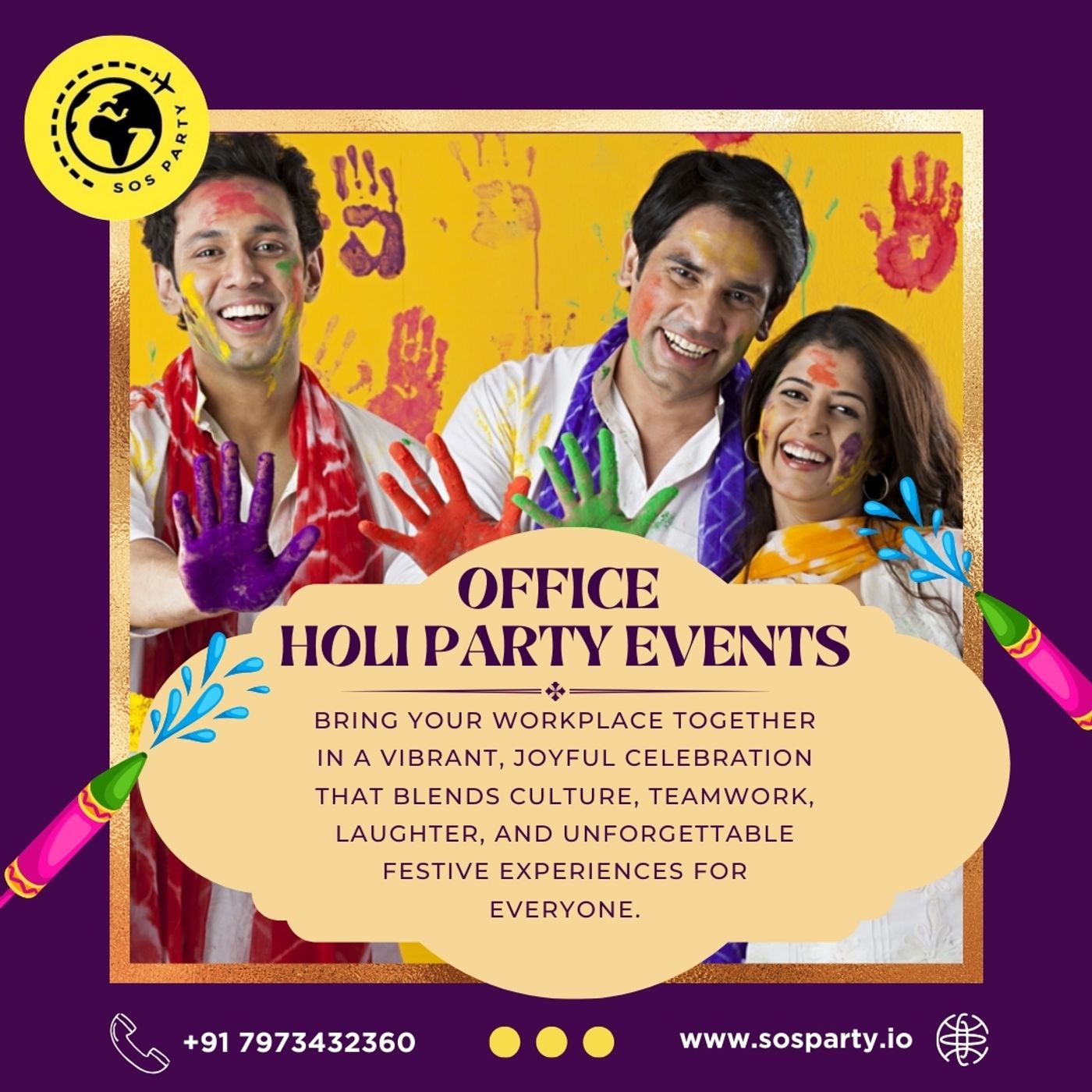 Office Holi Party Celebration Games episode artwork