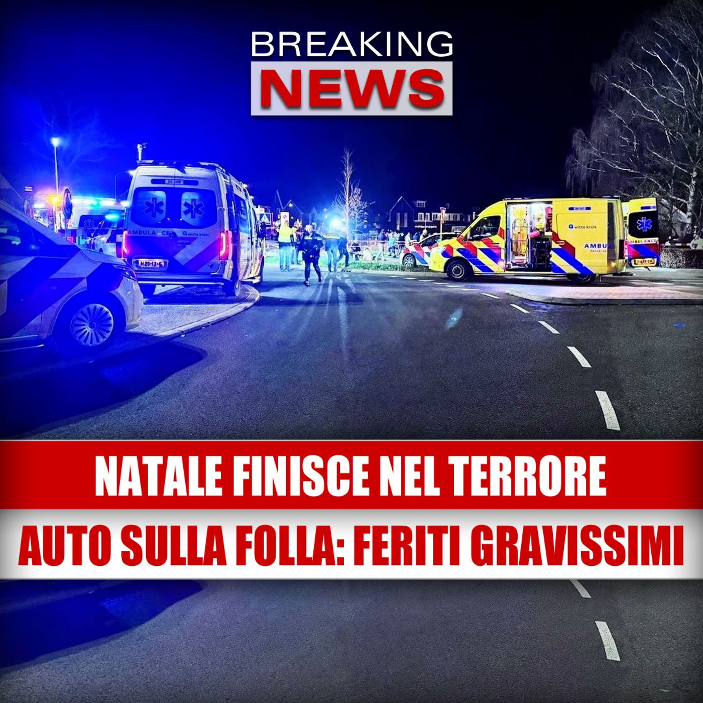 PANICO ALLA PARATA DI NATALE: auto piomba folla e scoppia il caos… ecco cosa è emerso ora