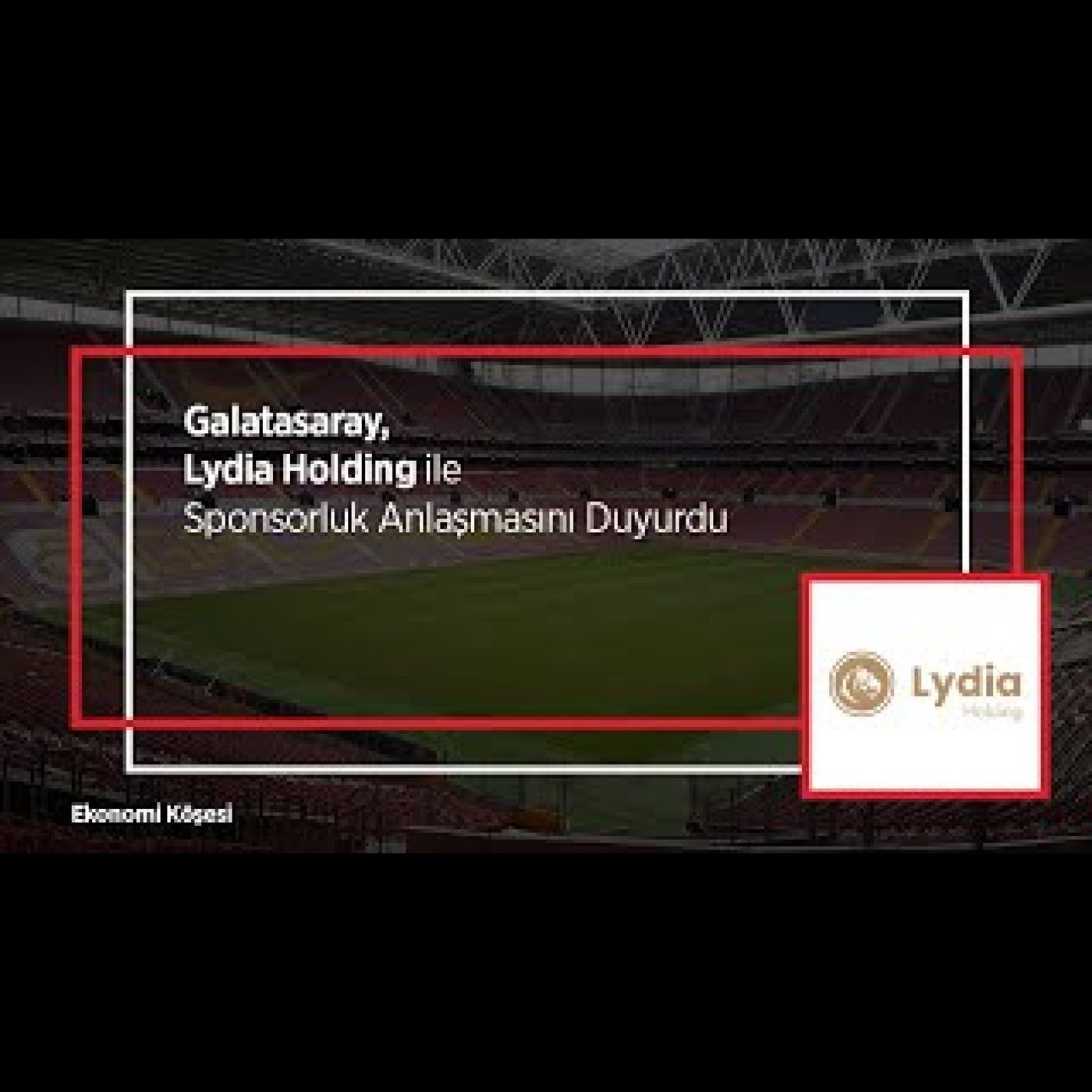 Galatasaray, Lydia Holding ile Sponsorluk Anlaşmasını Duyurdu