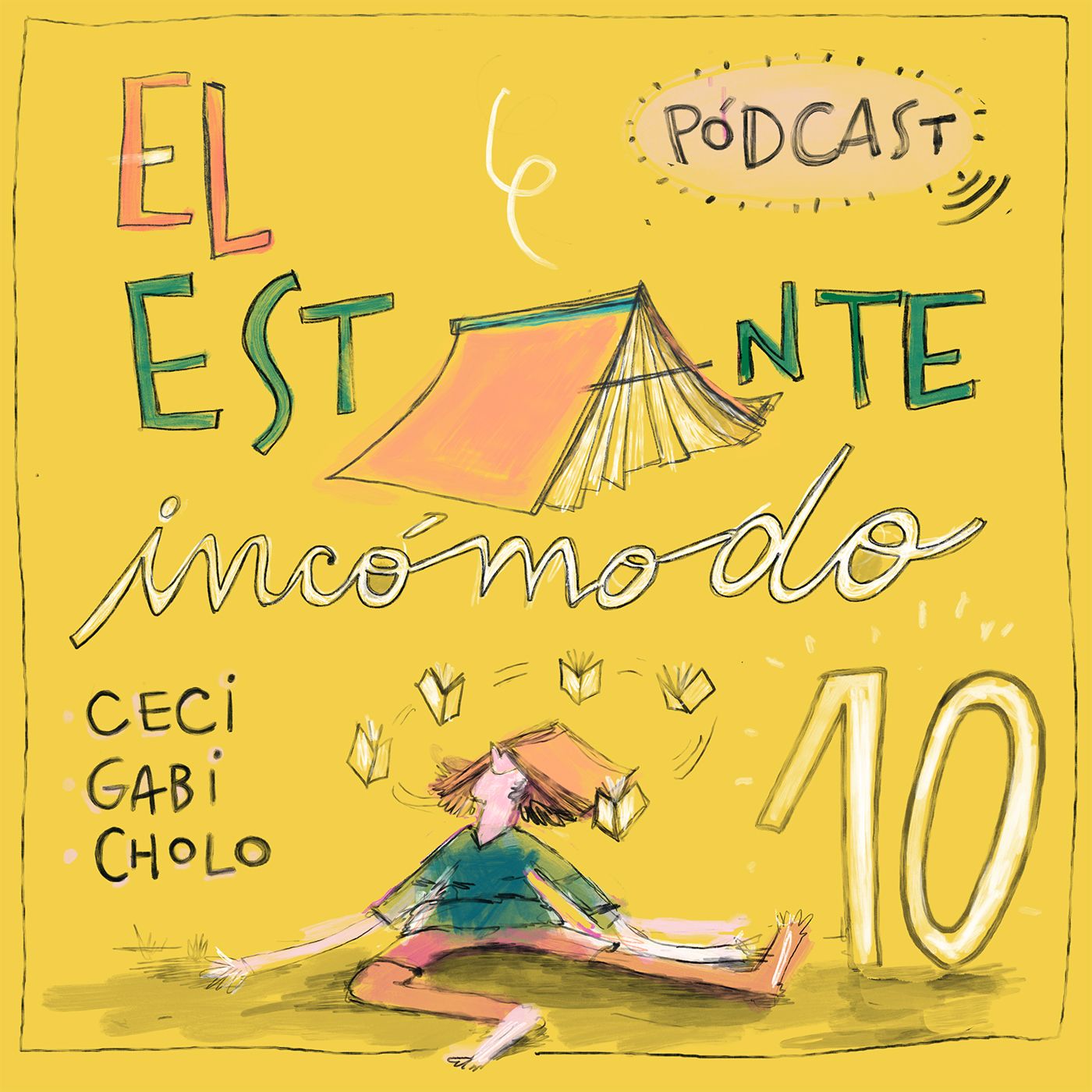 El estante incómodo