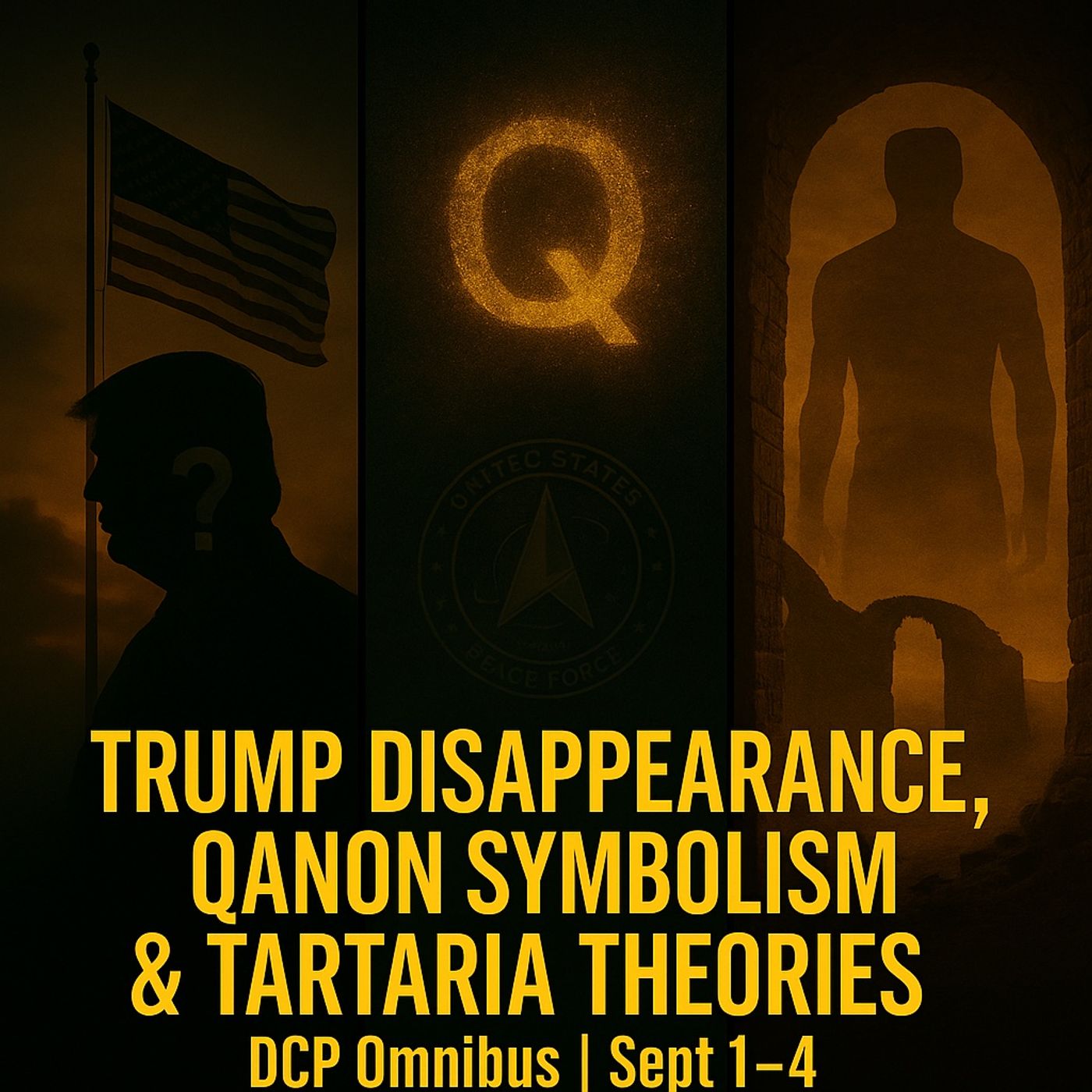 Trump Disappearance, QAnon Symbolism & Tartaria Theories - DCP Omnibus (Sept 1 to 4) episode artwork
