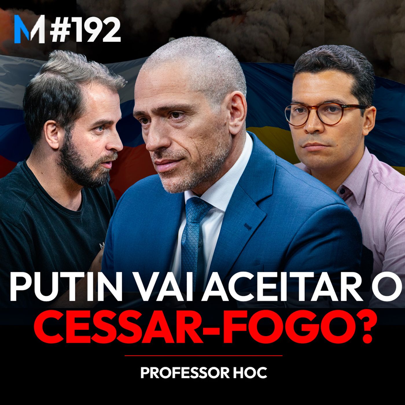 #192 | UCRÂNIA ACEITA CESSAR-FOGO! SERÁ O FIM DA GUERRA? (Professor HOC)