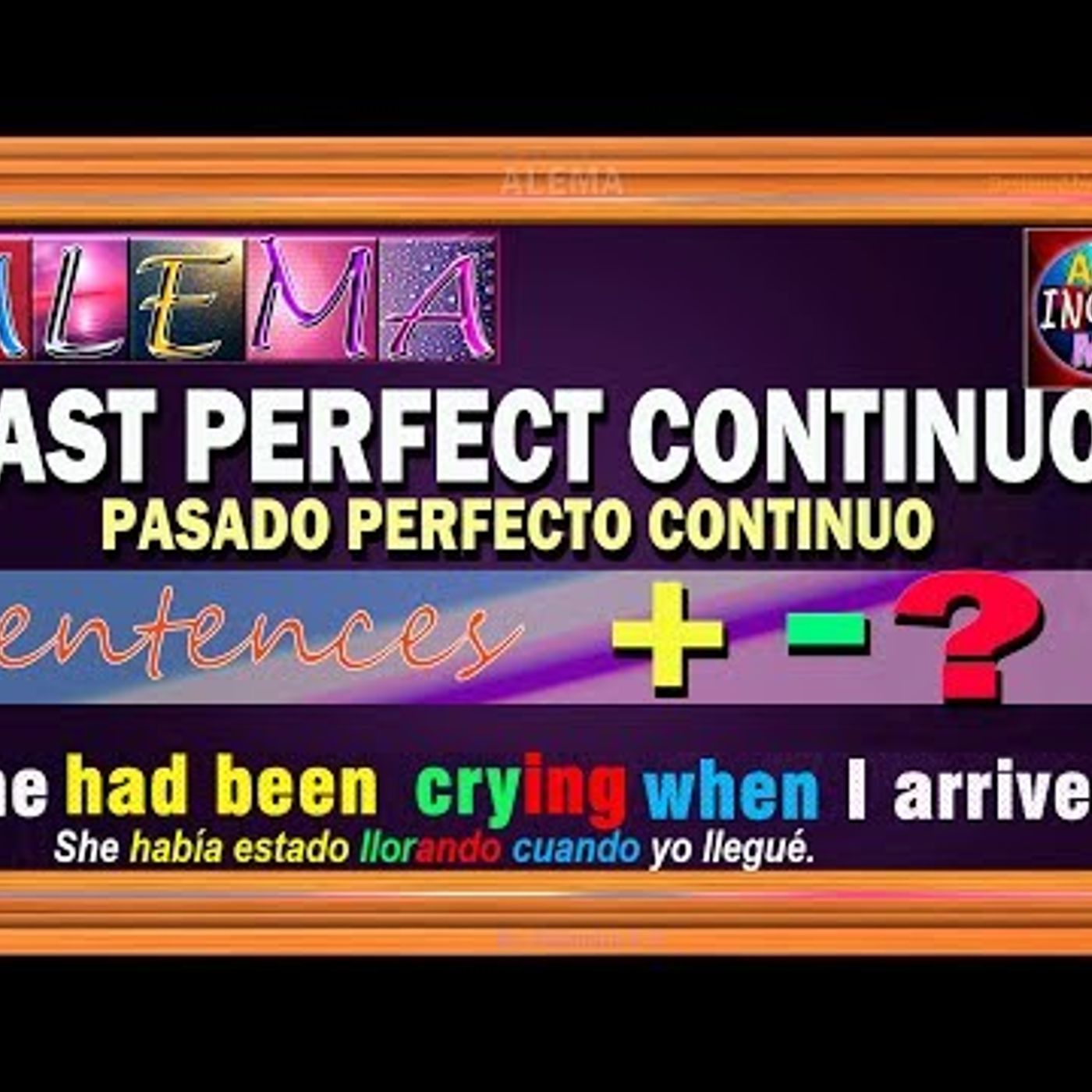 28. Pasado Perfecto Continuo En Inglés - Oraciones Con Past Perfect Continuous Lección # 37