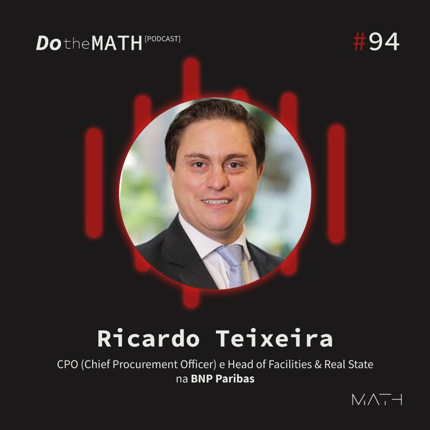 #094 Escritórios vazios no pós-pandemia: como usar dados para otimizar o formato híbrido | Ricardo Teixeira (BNP Paribas) episode artwork