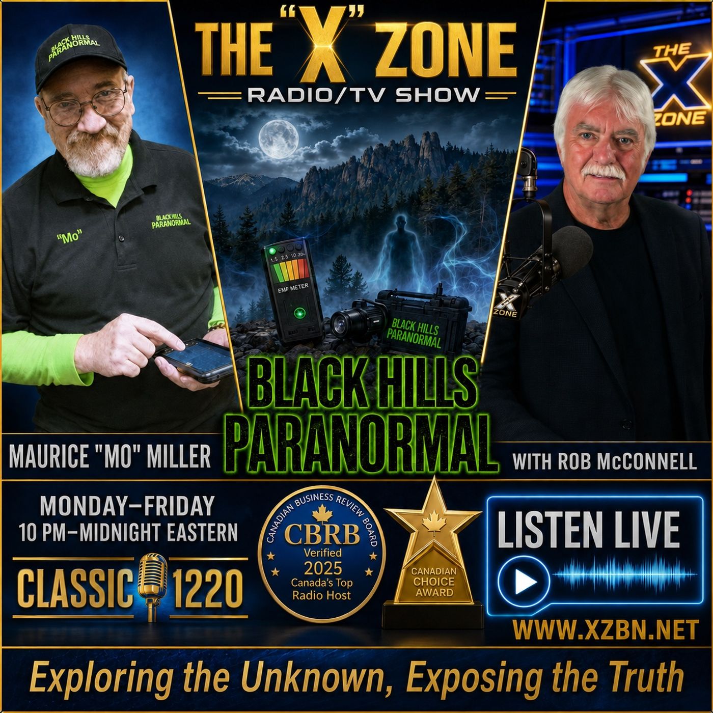 Rob McConnell Interviews - MAURICE "MO" MILLER - Black Hills Paranormal episode artwork