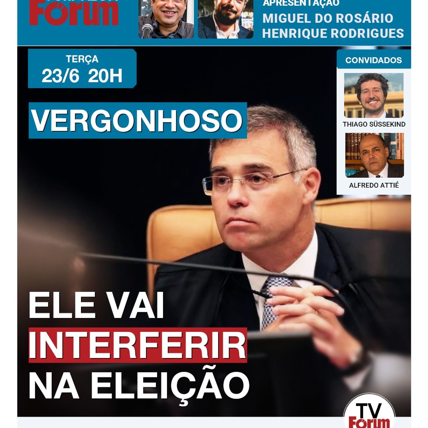 Comportamento de Mendonça no Caso Master indigna até Gilmar Mendes e gera revolta nas redes episode artwork