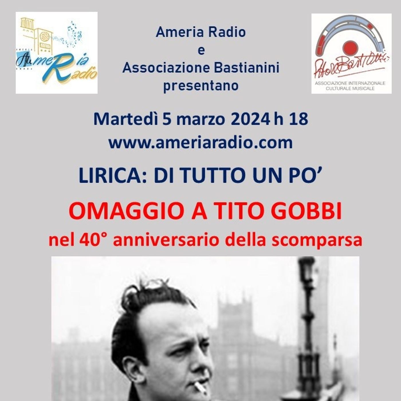 Lirica di tutto un po' - Omaggio a Tito Gobbi episode artwork