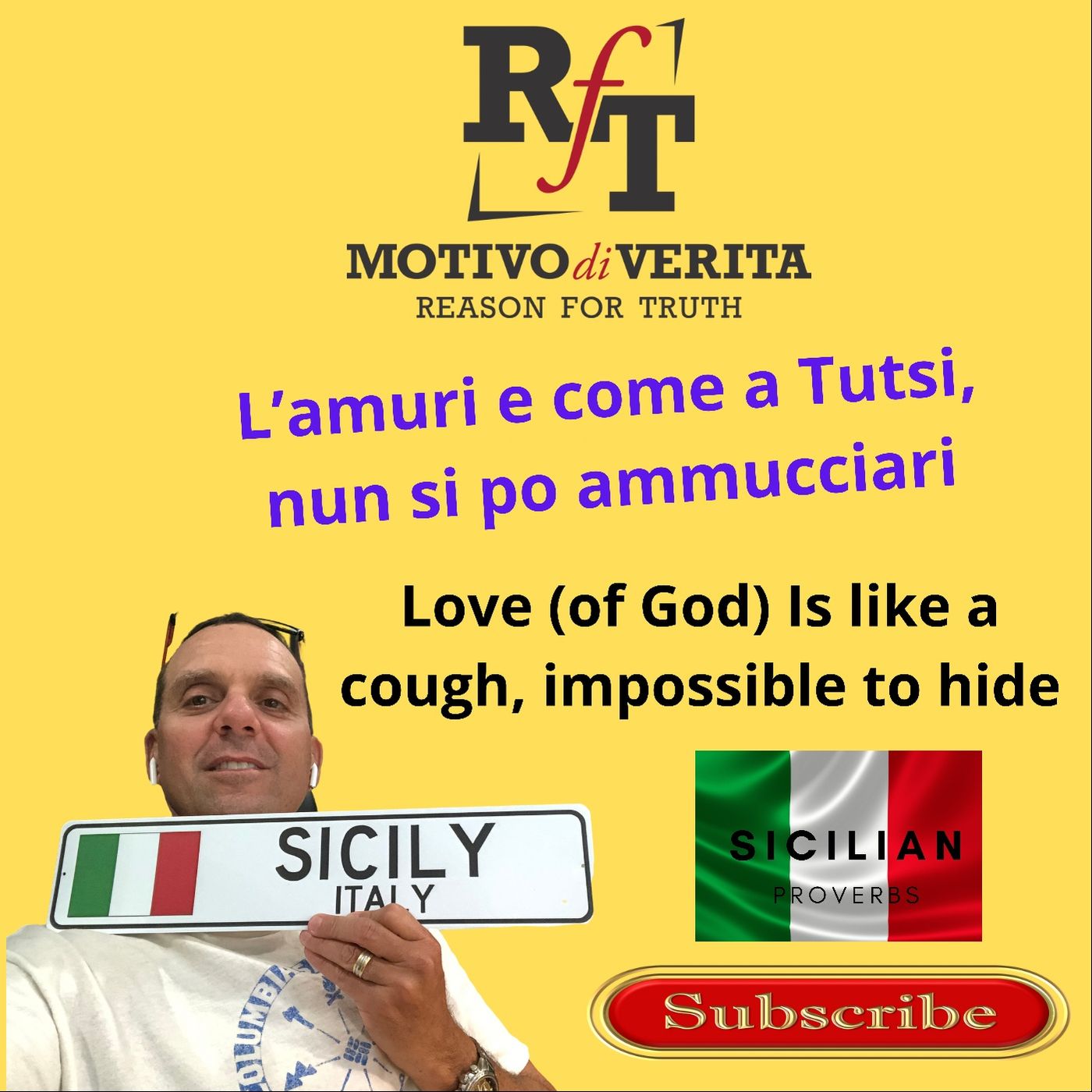 SICILIAN PROVERB-Love Is Like A Cough - 8:28:21, 1.09 PM episode artwork